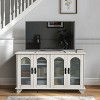 Dovelina 45" Multipurpose Storage Cabinets Freestanding Cabinet, TV Stand with Storage - 2 of 4