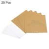 Unique Bargains Hollow Butterfly Cut Design Foldable Party Table Name Place Cards 25 Pcs - 3 of 4