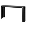 NicBex Console Table with Curved Legs,Entryway Table with Legs that Can be Installed Inward or Outward,Modern Couch Table for Living Room,Black - 4 of 4