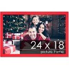 PosterPalooza | Classic Modern Red Picture Frame - UV Acrylic, Backing Board, Hanging Hardware Included - 2 of 4