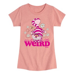 Girls' - Disney - Alice In Wonderland Fitted Short Sleeve Graphic T-Shirt - 1 of 4