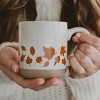 Sweet Water Decor Orange Leaves Stoneware Coffee Mug -14oz - 2 of 3