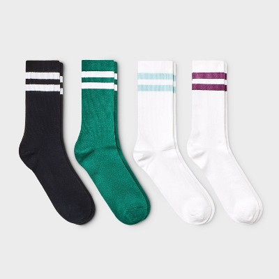 Athletic Stripe Sock Men's Crew Sock - The Simple Man