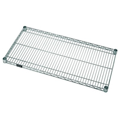 Quantum Storage Systems Wire Shelf, 48"W X 30"D, 600 - 800 Lb. Capacity, Gray Epoxy Antimicrobial Finish, Nsf