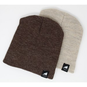 Arctic Gear Toddler Acrylic Wool Beanie 2 pack - 1 of 3