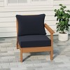 WestinTrends  Avalon Outdoor Patio HDPE Right Arm Facing Sectional Corner Club Chair with Patio Cushions - 2 of 4