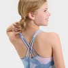 Girls' Strappy Crop Tank Top - All In Motion™ - 3 of 3