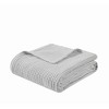 The Farmhouse by Rachel Ashwell 50"x60" Cotton Waffle Throw Gray - 2 of 4