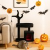 Karl Home 44.5 inch Black Red Gothic  Halloween Cat Tree - 2 of 4