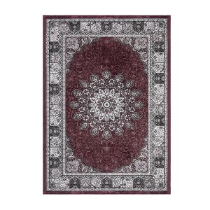 Vintage Neutral Washable Area Rug - Stain-Resistant Non-Slip Large Carpet for Living Room, Dining Room & Home Decor - 1 of 4