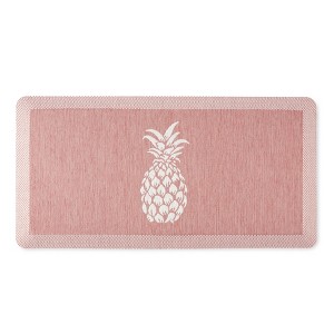 MARTHA STEWART Aloha Modern Pineapple Anti-Fatigue Air-Infused Kitchen Mat - 1 of 4