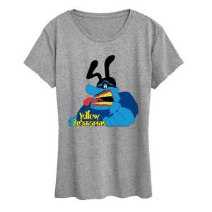 Women's - The Beatles - Blue Meanie Short Sleeve Graphic T-Shirt - 1 of 4