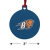 Bucknell Primary Logo Aluminum Holiday Christmas Tree Ornament - 3 of 4