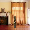 Home Heritage 5 Foot Spiral Design Artificial Topiary Pine Tree w/ Clear Lights - image 2 of 4