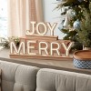 LED Joy and Merry Tabletop Sign (Set of 2) - 2 of 4