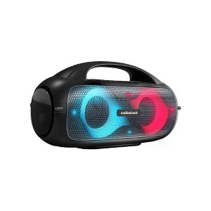 RadioShack 60W Black and Gray Wireless Portable Speaker With Lights True Wireless Audio And Type C-Charging Cable 4001787 - 1 of 4