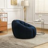 Teddy Fabric Large Bean Bag Chair,Adult Fluffy Bean Bag Chair,Bean Bag Sofa Chair With Armrests,Living Room Bean Bag Chair-Cuddlewood - 3 of 4