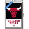 Trends International NBA Chicago Bulls - Logo 21 Framed Wall Poster Prints - 3 of 4