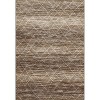 Boho Chic Washable Thin Area Rug, Elegant Foldable Non Slip Carpet for Entryway, Living Room, Bedroom - 2 of 4
