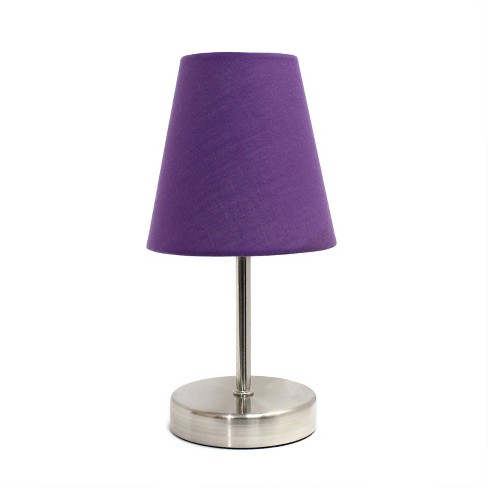 Purple deals bedside lamps