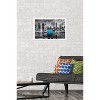 Trends International PD Moreno - Fine Art - Blue Umbrella Framed Wall Poster Prints - 2 of 4