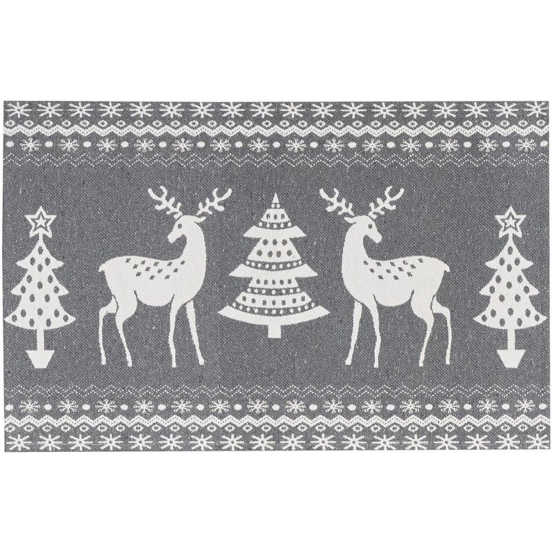 Nourison Christmas 2' x 3' Holiday Non-Skid Indoor Rug, 1 of 9