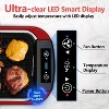 Cusimax Electric Portable Indoor Smokeless Grill, Double Plates - 3 of 4