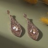 SOHI Women's Maxi Marquise Drop Earrings - 2 of 4