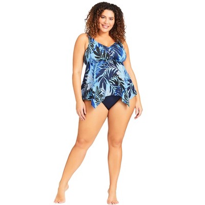 Avenue Women's Plus Size Basic Swim Brief