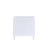 Acme Furniture 20" Lurel Accent Table White/Weathered Oak Finish: Metal Frame, Wood Veneer Top, Drawer Storage - 4 of 4