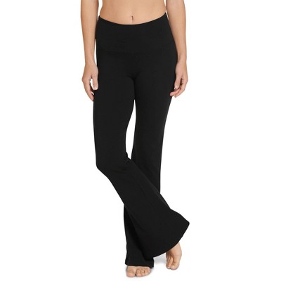 Jockey Generation™ Women's Cotton Stretch Flare Lounge Pants - Black L :  Target