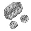 Unique Bargains Women's Fashion Stripes Wide Headwrap 1 Pc - 3 of 4