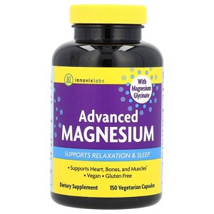InnovixLabs Advanced Magnesium, 150 Vegetarian Capsules (105 mg per Capsule) - 1 of 2
