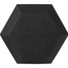 Amber Fight Gear Barbell Rubber encased Hex Dumbbell Weights with Metal Handles for Strength Training, Full Body Workout. Sold as a Pairs - 3 of 4