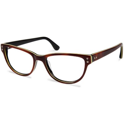 Cynthia Rowley No. 45  02 Womens Round Eyeglasses Brown 51mm