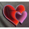 Melrose Hanging Heart Ekko Light 15.75"H - 2 of 2