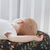 Sweet Jojo Designs Girl Baby Bassinet Fitted Sheets Set Boho Floral Wildflower Black Orange and Blue 2pc - 3 of 4