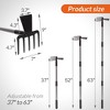 Walensee Garden Tool Set with Action Hoe, Cultivator & Weed Cutter, Sharp Serrated Blades (3-Piece) - 3 of 4