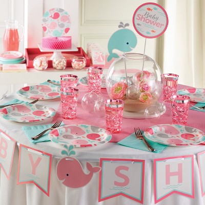 target baby shower decor