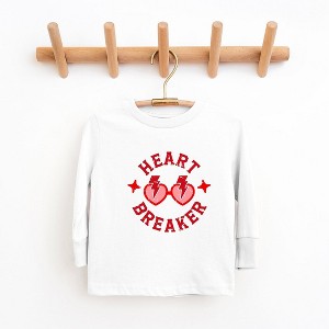 The Juniper Shop Heart Breaker Sunglasses Toddler Long Sleeve Tee - 1 of 3
