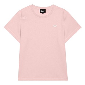 Dalix Womens Bow Lightweight High Waisted Tee - 1 of 4
