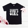 The Juniper Shop Daddy's Girl Wavy Toddler Short Sleeve Tee - 2 of 2