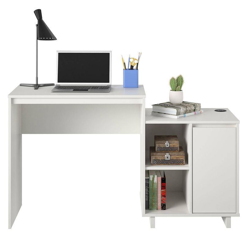 Pikeston Computer Desk and Cabinet Combo - Room & Joy, 5 of 13