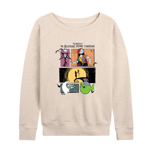 Women's - Disney - The Nightmare Before Christmas Lightweight French Terry Slouchy - image 1 of 4