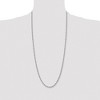 Black Bow Jewelry Men's 4mm Stainless Steel Rope Chain Necklace - 4 of 4