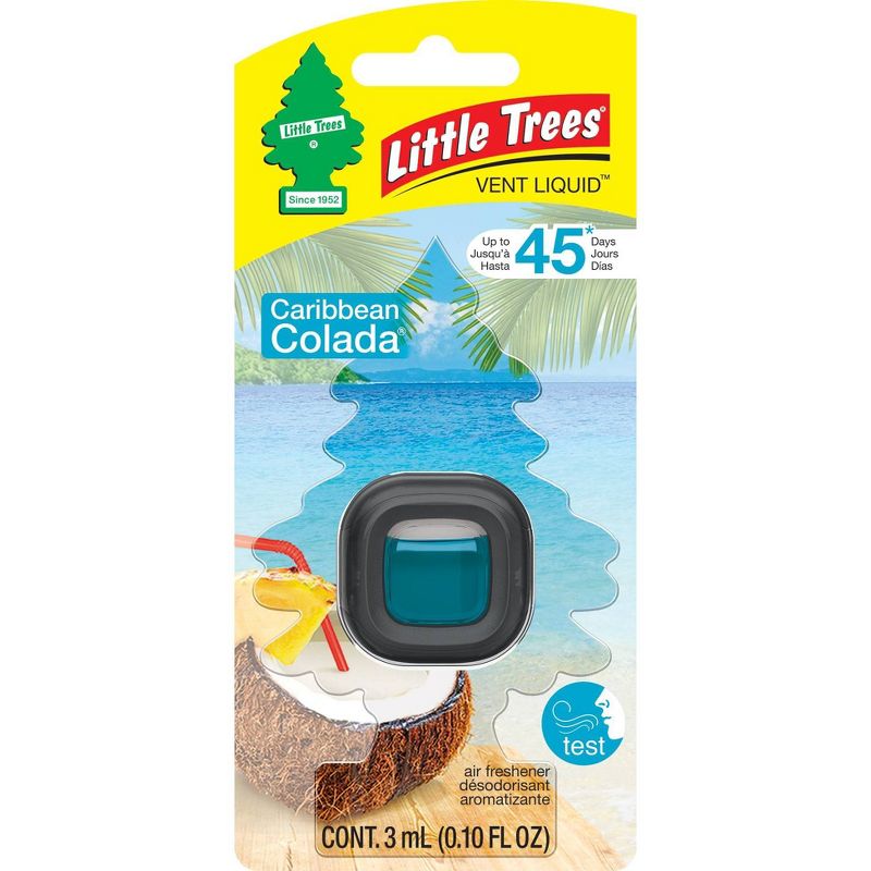Little Trees Vent Liquid Caribbean Colada Air Freshener, 1 of 5