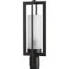 Progress Lighting, Janssen Collection, 1-Light Outdoor Post Lantern, Oil Rubbed Bronze, Etched Glass Shade - image 4 of 4