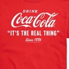 Men's - Coca-Cola - It's The Real Thing Short Sleeve Graphic T-Shirt - 2 of 4