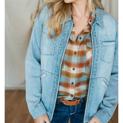 Women's Romy Denim Jacket - TASHA POLIZZI