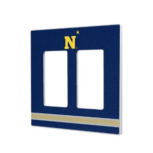 NCAA AAC Universities Stripe Hidden-Screw Light Switch Plate for Double Rocker - 1 of 4